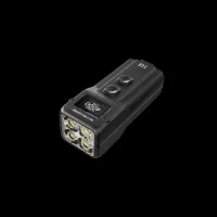 Nitecore T4K 4* XP-L2 4000lm Super Bright OLED Display EDC Keychain Flashlight USB Rechargeable Mini Clip Light High Lum