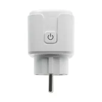 Tuya 16A EU Smart Socket WiFi Smart Plug With Power Monitoring Timing Function Voice Control Via Alexa Google Home