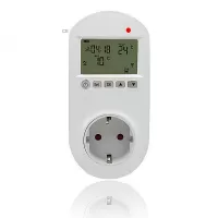 Smart WiFi Temperature Controller Constant Temperature Heating Thermostat EU Standard Socket LCD Wireless High Frequency