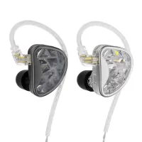 KZ AS24 24BA Units Wired Earphone 12 Balanced Armature Drivers HiFi Sound Noise Cancelling 3.5mm DJ Monitor Earbuds Spor