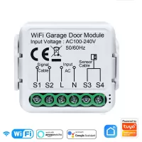 Tuya Smart WiFi Garage Door Sensors Opener Controller 100V-240V Voice Remote Control Switch support Alexa Google Home Sm