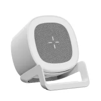 bluetooth Speaker Mini Portable Spaker RGB Light Phone Holder 3-gear Dimmable Phone Wireless Charging Desktop Speaker