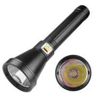 HP90 Large Light Cup Fixed Focus LED Flashlight Diving Strong Light Professional Amphibious LED Torch